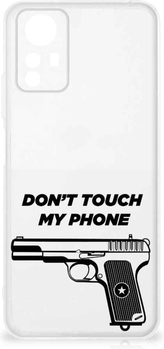 Xiaomi Redmi Note 12S Silicone-hoesje Pistol DTMP