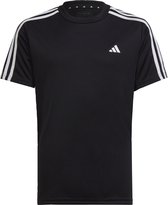adidas Performance Train Essentials AEROREADY 3-Stripes Regular-Fit T-shirt - Kinderen - Zwart- 116