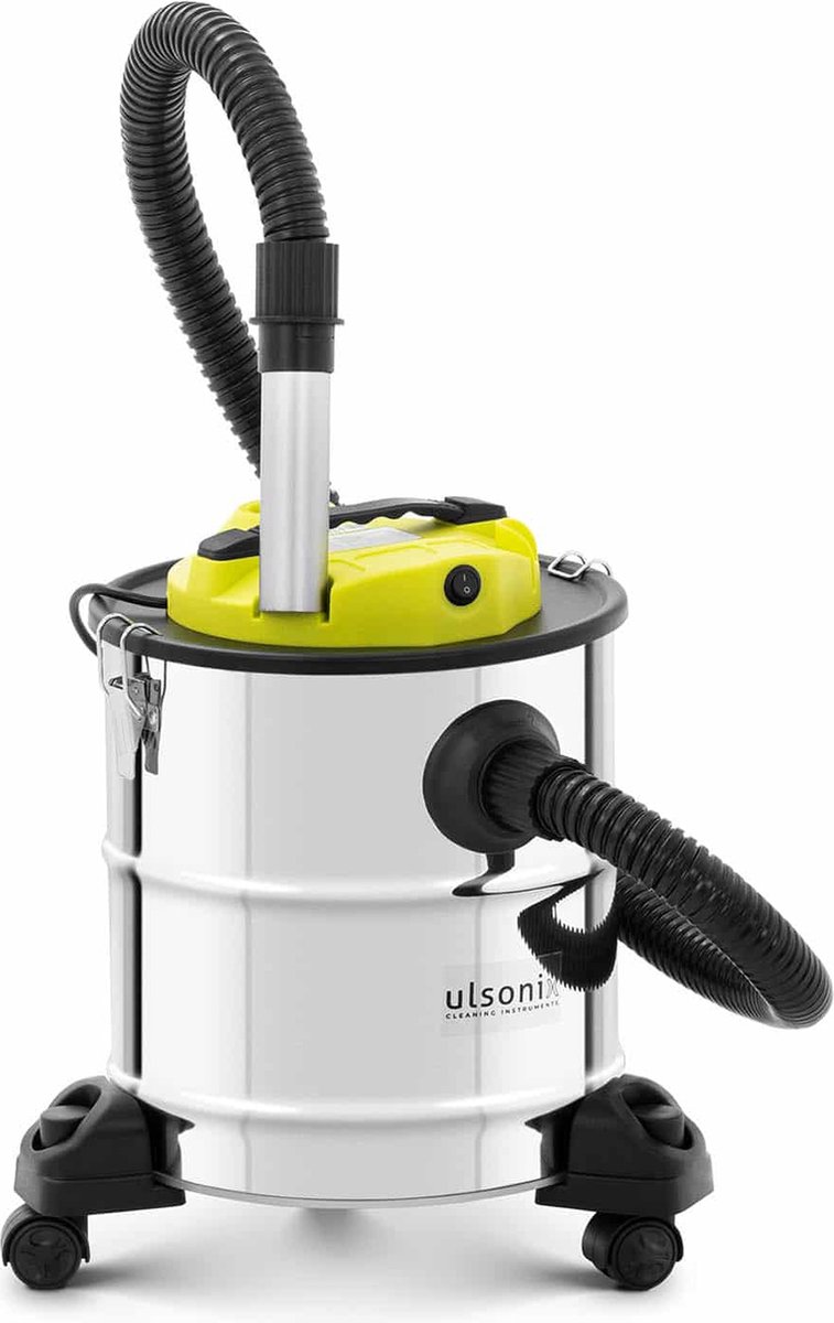 AREBOS Aspirateur à Cendres Premium 20 L Aspirateur Cheminée avec