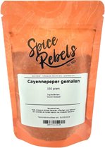Spice Rebels - Cayennepeper gemalen - zak 150 gram