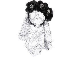 Dia De Los Muertos Haarband Halloween Accesoires Kostuums Diadeem