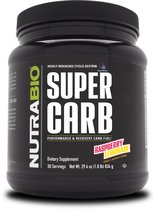 Nutrabio Super Carb - Workout Poeder Raspberry Lemonade