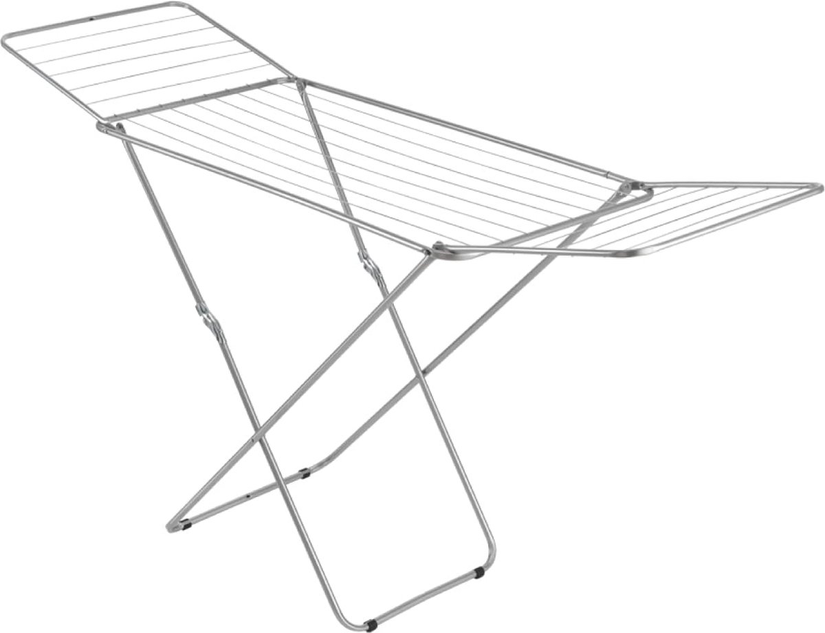 Goedkoopste Compact Wasdroger voor Binnen en Buiten - Energiezuinig Droogrek met Uitbreidbare Vleugels