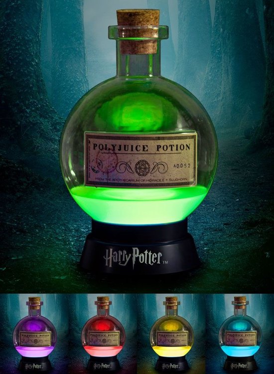 Fizz Creations Harry Potter Tafellamp Colour-Changing Mood Lamp Polyjuice Potion 20 cm Multicolours — afbeelding 5