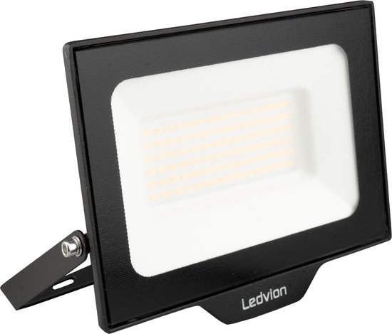 Foto: Ledvion led breedstraler incl 0 5m kabel 50 watt osram led breedstraler 6000k breedstraler 6000 lumen werklamp outdoor breedstraler ip65 waterdicht breedstraler met snelkoppeling