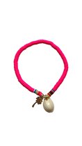 Bracelet de cheville avec Perles Katsuki - rose