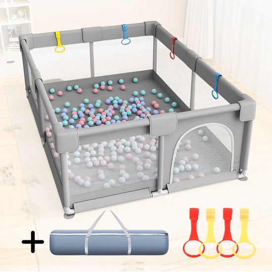 Babybox van Oxford-stof, speelbox voor baby's, babyhek, kleine