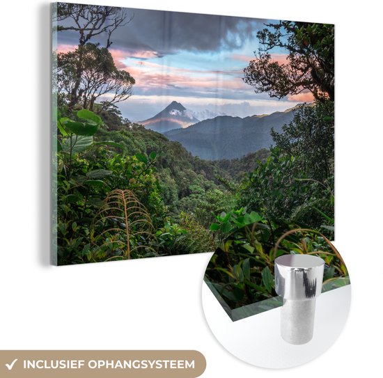 Plexiglas schilderijen - Jungle - Berg - Costa Rica