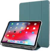 Fonu Shock Folio Case iPad 10 Cover - 10,9 pouces - Porte-crayons - Vert