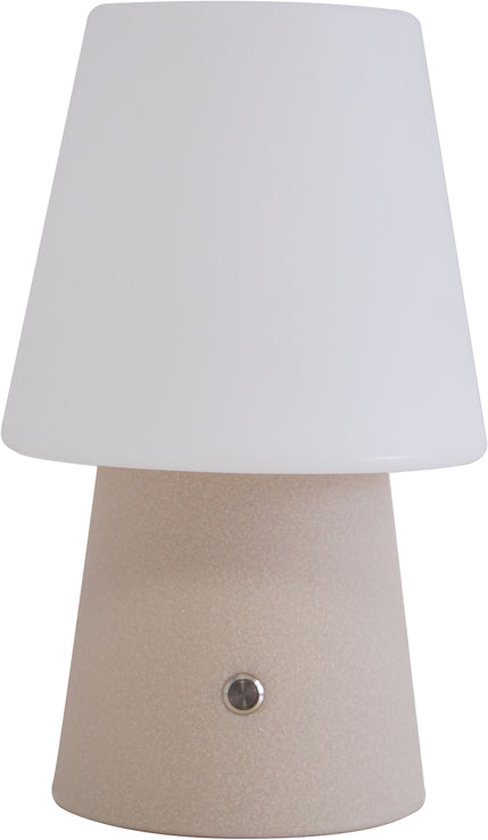 8 Seasons Design No.1 30RGB - Lampe de table rechargeable - Sable - 16 couleurs RGB - LED - Dimmable - H30 cm