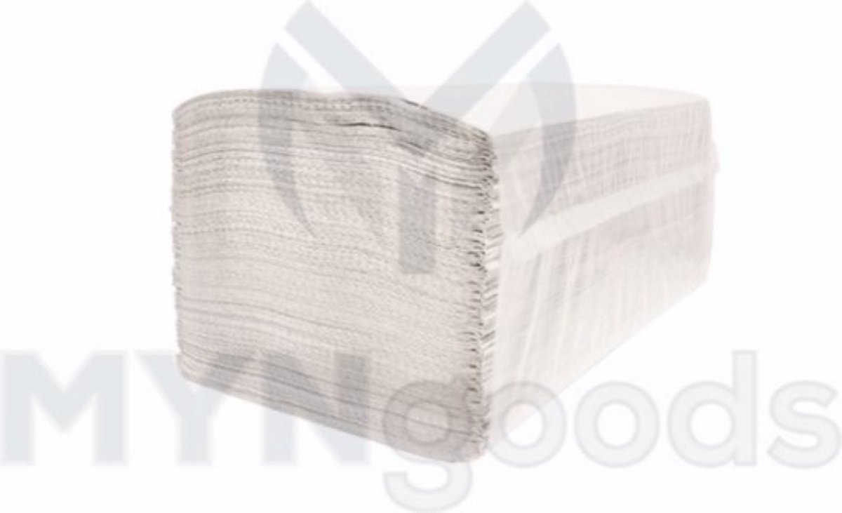 Goedkoopste Handdoekpapier - 25x23cm - Z-vouw - 5000stuks - Myngoods