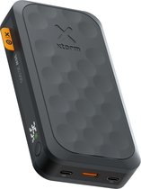 Xtorm Fuel Series 5 35W Powerbank 20000 mAh - 2 x USB-C PD / 1 x USB-A - GRS Materiaal - Airport Proof - Geschikt voor o.a. Samsung en iPhone - Zwart