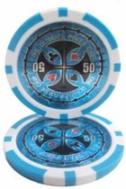 Ultimate pokerchip 11.5g - Value 50 - 25st. - Texas Hold'em Poker Chips - Fiches voor Pokeren