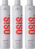 Schwarzkopf Professional OSiS+ Session Hold Spray capillaire - pack économique - 3 x 500 ml