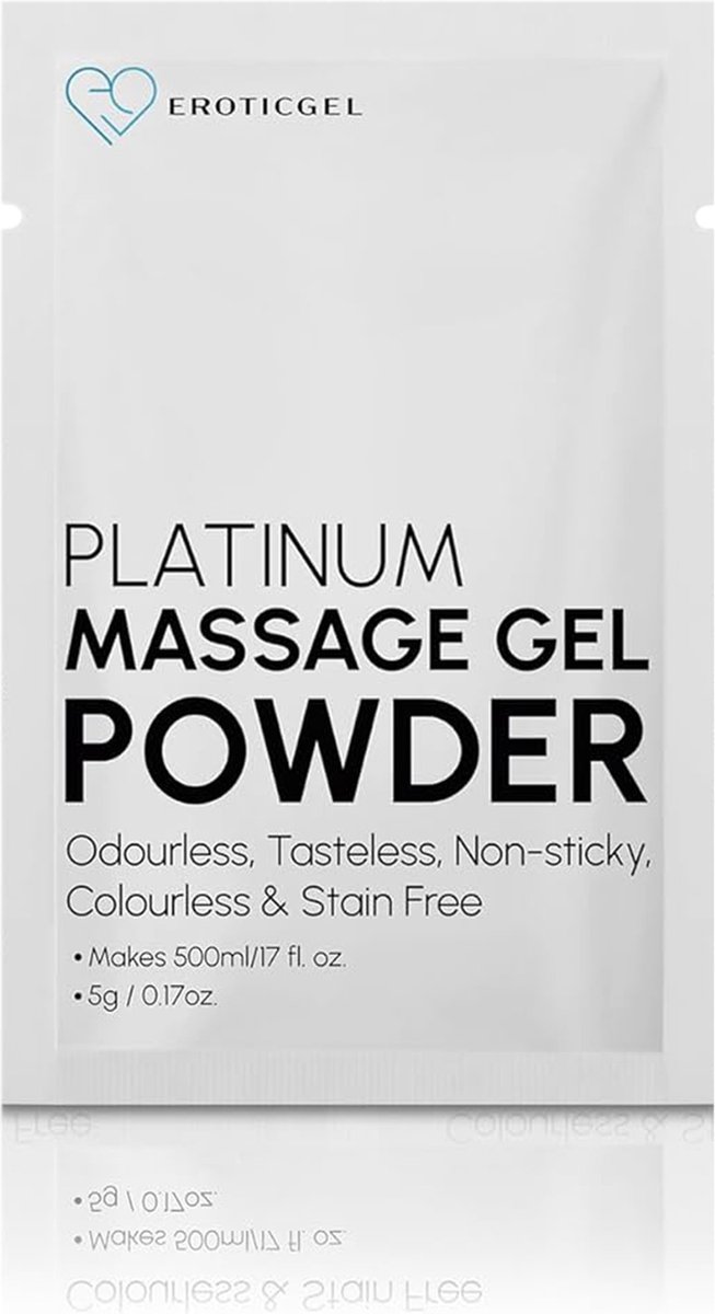Goedkoopste Platinum Massage Massagegel Poeder 5g