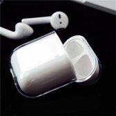 New Age Devi - "Hoesje geschikt voor Apple AirPods - Hard Plastic Case, Volledig Transparant!"