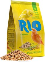 Rio Daily pour canaris 20 kg avec graines à canaris graines de colza graines d'avoine pelées millet blanc graines du Niger graines saines algues gluconate de calcium