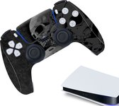 Gadgetpoint | Gaming Controller(s) Stickers | Bescherming Skin | Grip Case | Accessoires geschikt voor Playstation 5 - PS5 | Skelet | Vaderdag Cadeau