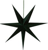 Christmas - Deco star - L - forest/gold - velvet