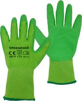 Greenroad - Bamboe werkhandschoenen, Tuinhandschoenen - maat L/Size 9 - 2 paar