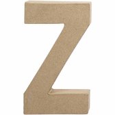 Lettre grande Z h: 20 2 cm l: 11 2 cm 1 pièce épaisseur 2 5 cm
