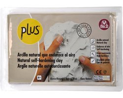 Plus zelfhardende klei 1kg wit