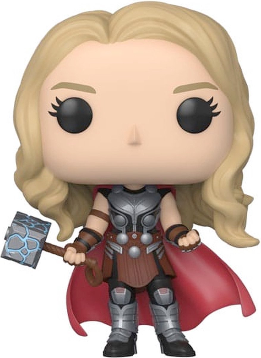 Funko Thor - Thor: Love And Thunder POP! Marvel Mighty Thor 9 cm Verzamelfiguur - Multicolours