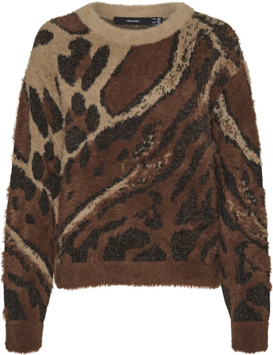VERO MODA VMALEA LS O-NECK PULLOVER BOO Dames Trui - Maat L