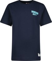 Vingino T-shirt Hasial Jongens T-shirt - Dark Blue - Maat 140