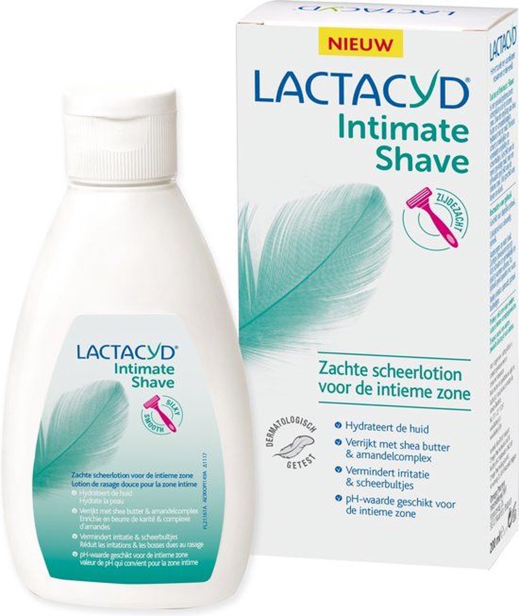 Bol.com Lactacyd Intimate Shave - 6x200 ml - Scheerlotion voor de uitwendige intieme zone aanbieding