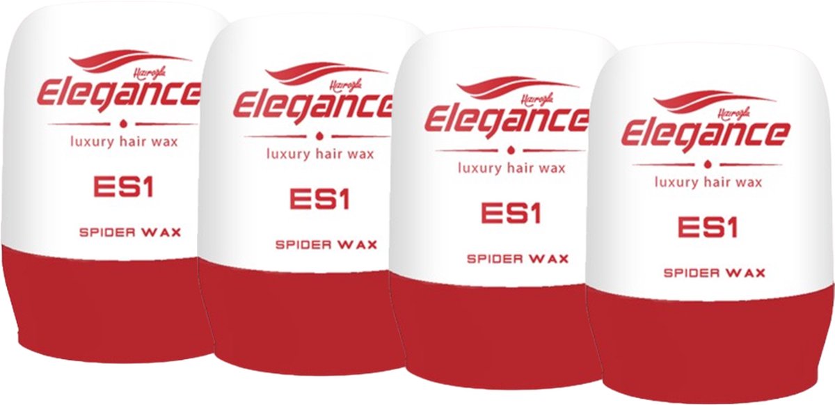Haarwax Elegance Spider | 4 stuks - 4 x 150 ml - Voordeelverpakking