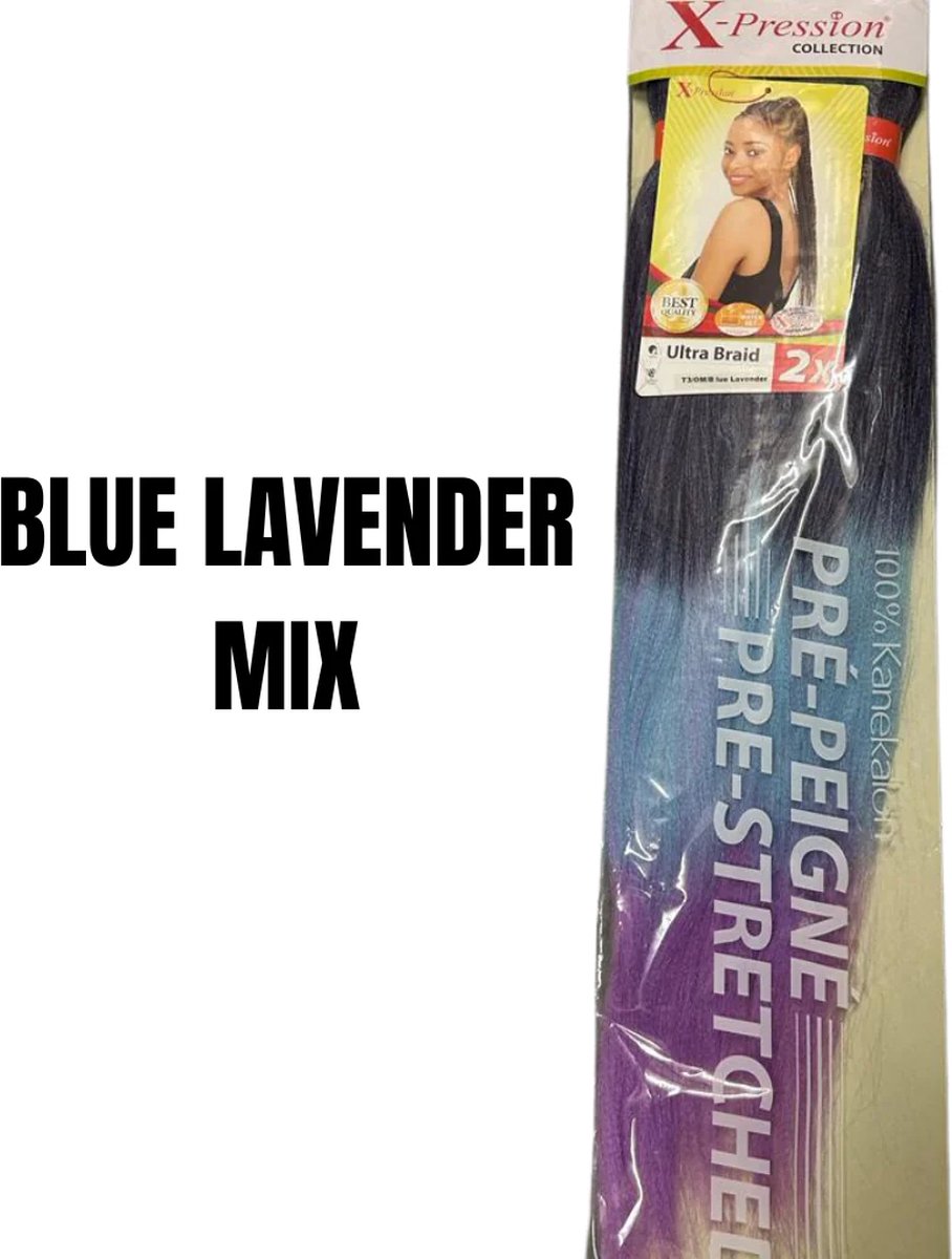 xpression prestreched t3\om\ bleu lavender