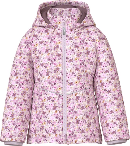 Foto: Name it nmfmaxi jacket aop meisjes jas maat 122