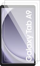 Screenprotector geschikt voor Samsung Tab A9 - 2x Gehard Glas Screen Protector GlassGuard