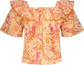 Vingino Top Lorance Meisjes T-shirt - Sunset coral - Maat 116