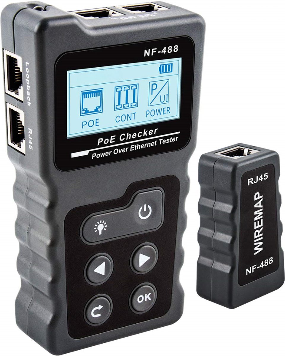 Elysium Netwerkkabel tester - UTP tester - Kabel tester - Netwerk tester