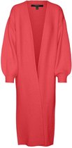 Vero Moda Vmphiline Ls OpenLong Cardigan Cayenne ROOD M