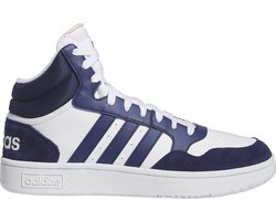 Adidas Hoops 3.0 Mid Basketbal Schoenen Blauw EU 42 Man