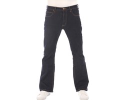 Lee Heren Jeans Broeken Denver bootcut Fit Blauw Volwassenen Denim Jeansbroek