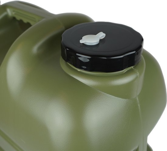 Faith - Jerrycan - 25 Ltr - Watertank - Watercontainer - Watervat - Waterdispenser - Watertap - Met Kraantje - Groen - Noodpakket — afbeelding 3