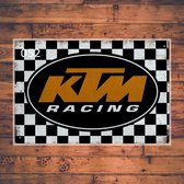 Wandbordje KTM Racing