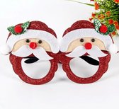 Kerstbrillen - Kerstman - Foto Decoratie - Photobooth - Foto Props - Kerst Accessoires - Fotobox accessoires - Kerstman - Christmas Decoration - Kerst - Kerstmis - Kerstborrel - Kerstdiner
