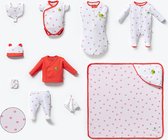 KiddyTurtles - Baby Essentials - 10-delige giftset - 100% organisch katoen - 0-3 maanden