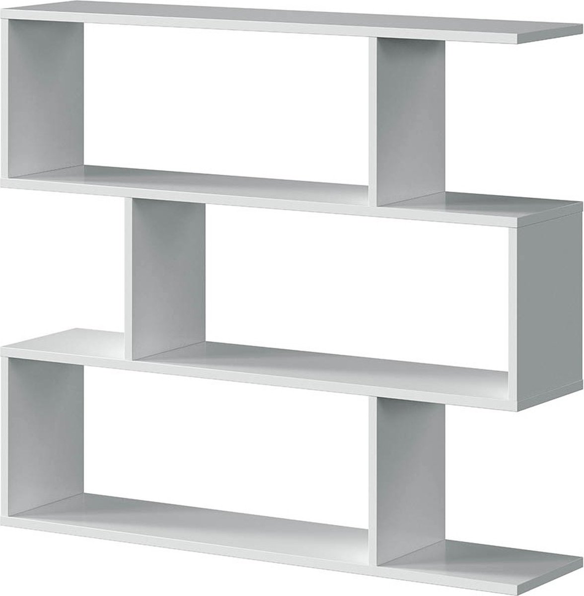 CALICOSY - Witte 3 laags plank 110x24x97cm