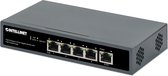 Intellinet PoE-Powered 5-Port Gigabit Netwerk switch RJ45 10 / 100 / 1000 MBit/s IEEE 802.3af (12.95 W), IEEE 802.3at (