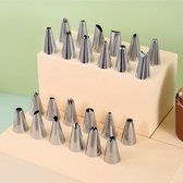 Spuitzak Houder Met Ijsvorming Steunbeker - Geel - Taartdecoratie Set