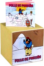 Polle de Pinguin Cajon + Boek van Femke Krone