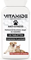 Anti Stressmiddel bij Nervositeit, Angst en Spanning - Kalmerend voor Honden en Katten