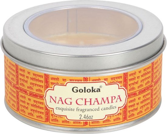 Something Different - Goloka Nag Champa Soya Wax Kaars - Oranje