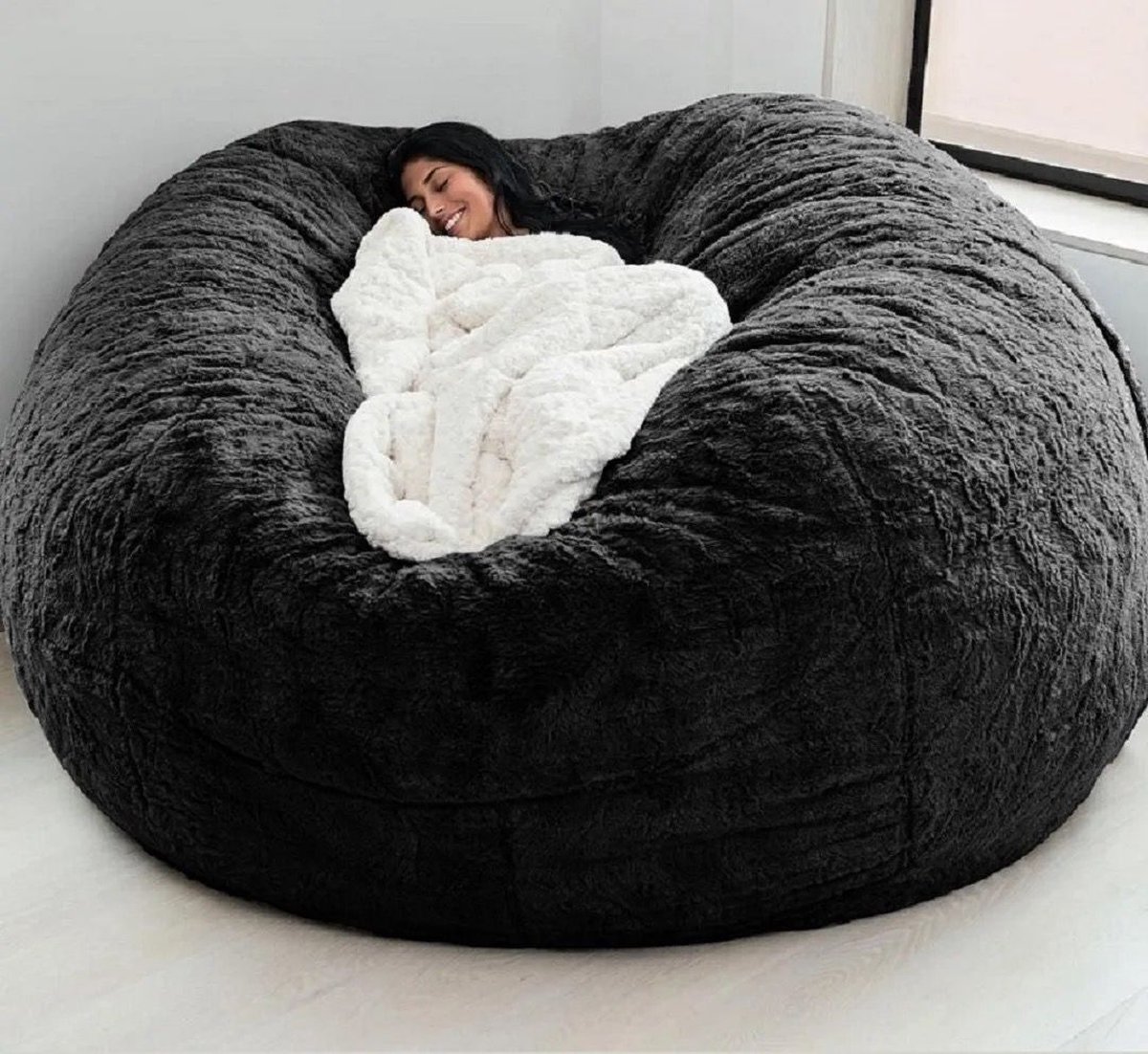 Pouf de chaise géant sans rembourrage, Pouf de canapé, couvre-lit, Pouf,  Pouf, siège de chambre